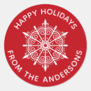 Search for simple snowflake stickers Elegant