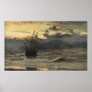 Search for ship on stormy seas posters Clouds