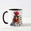Search for chicken puns mugs Rooster