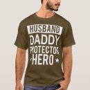 Search for husband daddy protector hero tshirts Retro