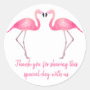 Search for flamingo wedding stickers Pink