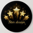 Search for stars badges Black