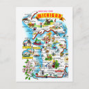 Search for vintage michigan postcards Map