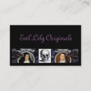 Search for skull business cards Black