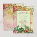 Search for paradise wedding invitations Tropical flowers