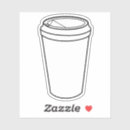 Search for vintage coffee cup stickers Espresso