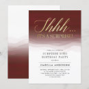 Search for red and gold birthday invitations Script