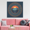Search for wilderness canvas prints Sunset