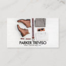 Search for clothing store business cards Simple