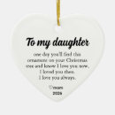 Search for daughter christmas tree decorations Mum