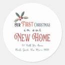 Search for first house stickers New home