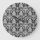 Search for damask clocks Black