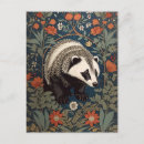 Search for badger postcards Vintage