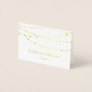 Search for gold foil place cards Elegant