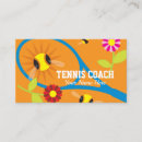 Search for tennis coach business cards Player