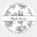 Search for maple syrup labeling Homemade