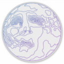 Search for man in the moon stickers Outer space
