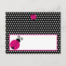 Search for placecards postcards Black