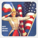 Search for happy 4th birthday stickers Patriotic