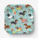 Search for dachshund paper plates Happy birthday
