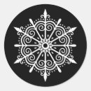 Search for elegant snowflake stickers Modern