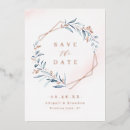Search for rose gold save the dates Non photo