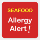 Search for shellfish stickers Allergies