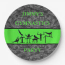 Search for gymnastics party plates Birthday