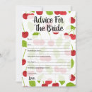 Search for bridal shower game advice cards Advice for the bride