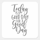 Search for good square stickers Inspirational quote