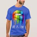 Search for rainbow lips tshirts Lesbian