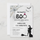 Search for she found her boo bridal shower invitations Spooky
