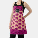 Search for white elephant aprons Pink