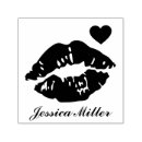 Search for kiss rubber stamps Red