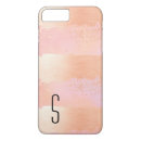 Search for gold brush strokes iphone cases Pink