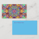 Search for hippie business cards Floral