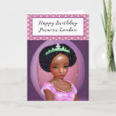 Search for african american princess birthday cards For kids