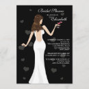 Search for black bride invitations Bridal