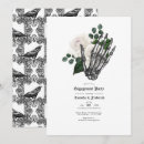 Search for halloween engagement party invitations Black