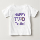 Search for 2nd birthday baby shirts Two