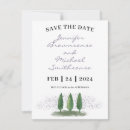 Search for emerald green save the dates Forest