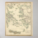 Search for ancient map posters Greece