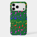 Search for green music iphone cases Black