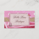Search for handbag business cards Boutique