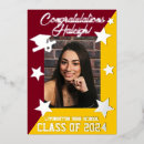 Search for red and silver graduation invitations Party