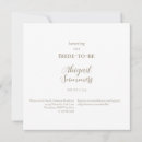 Search for square bridal shower invitations Modern