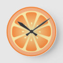 Search for orange fruit clocks Grapefruit