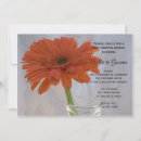 Search for gerbera daisy wedding invitations Pretty