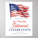 Search for retirement welcome signs 4th of july