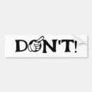 Search for finger bumper stickers Humour
